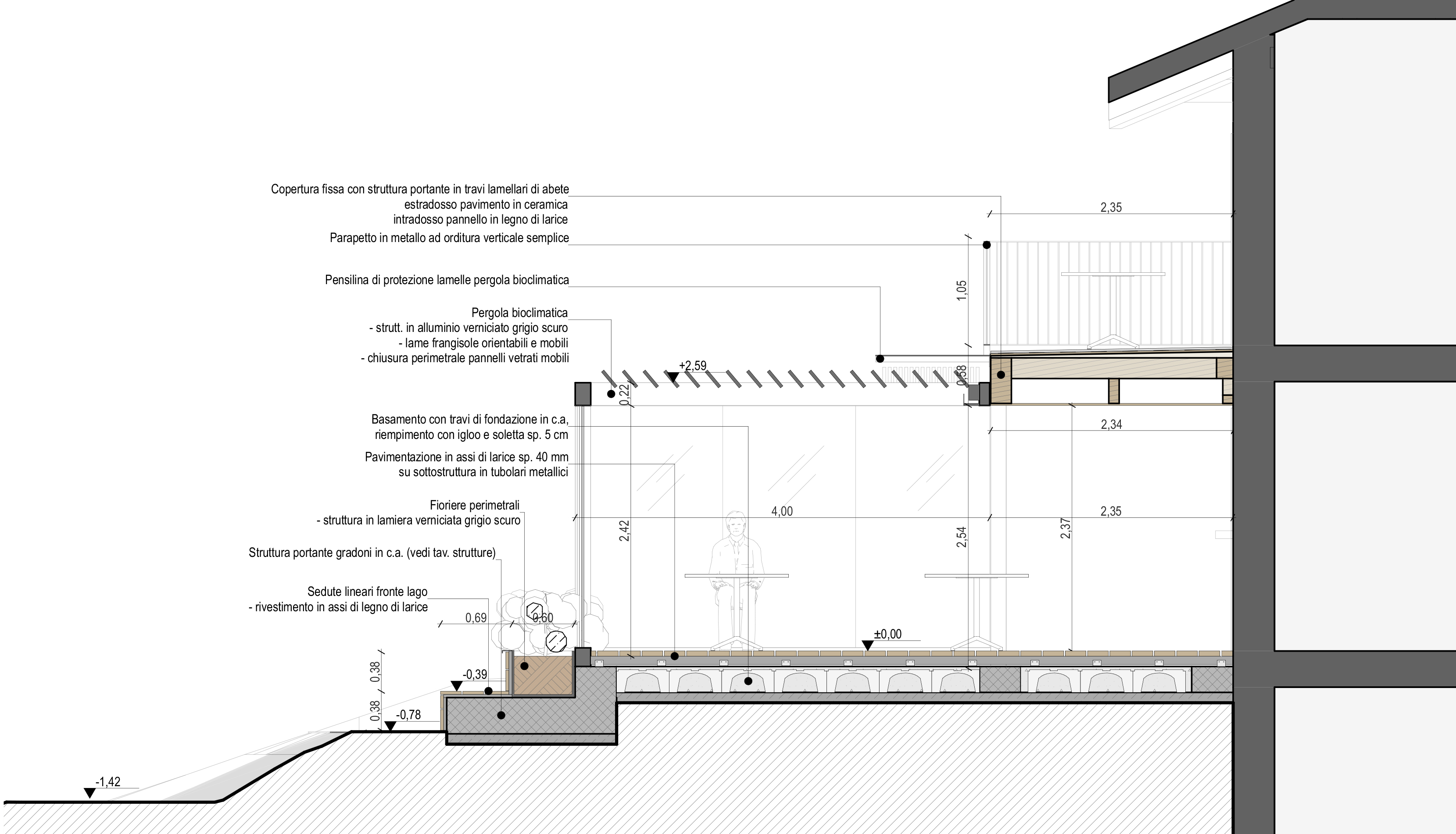 S-01 Sezione Edificio